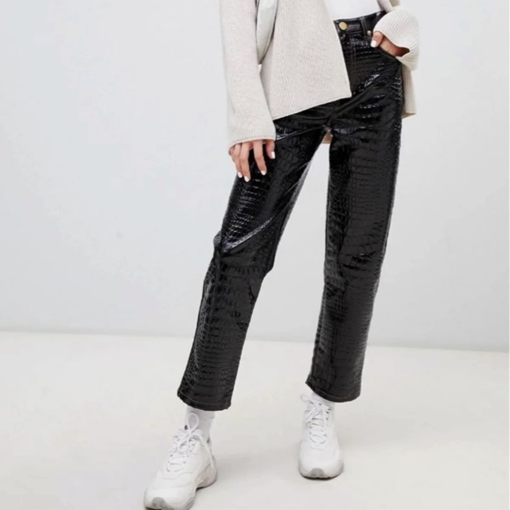 Asos leather pants